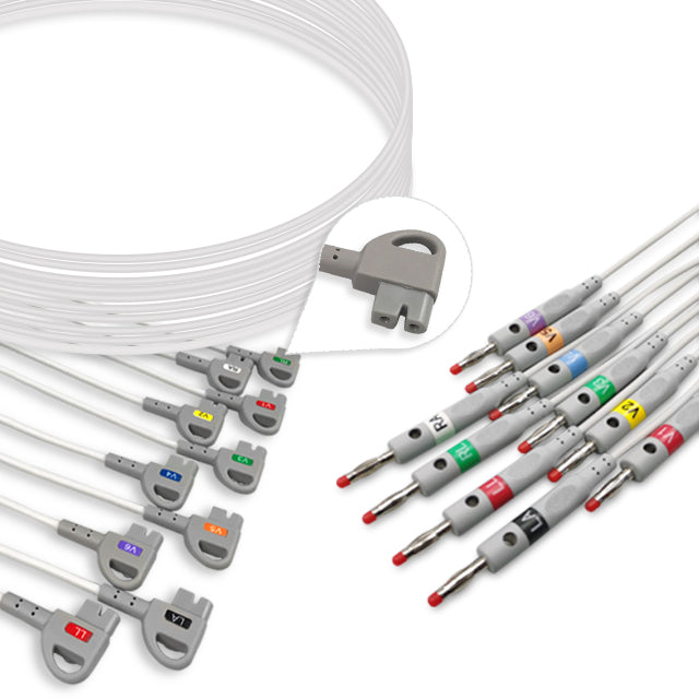 Compatible with Philips ECG Leadwire 989803129161