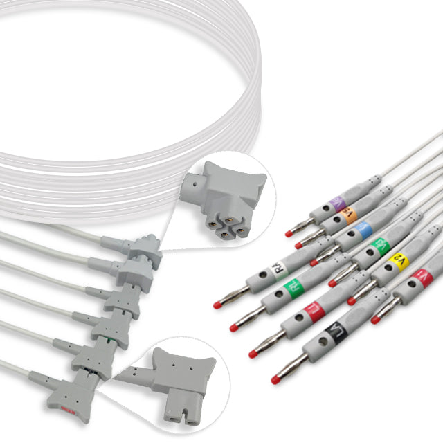 Compatible with Philips ECG Leadwire 989803151631