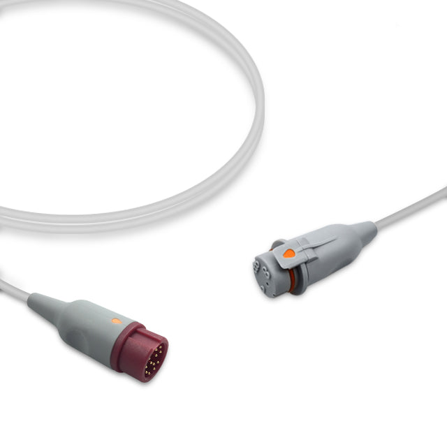 Compatible with Mindray IBP Adapter Cable 001C-30-70757