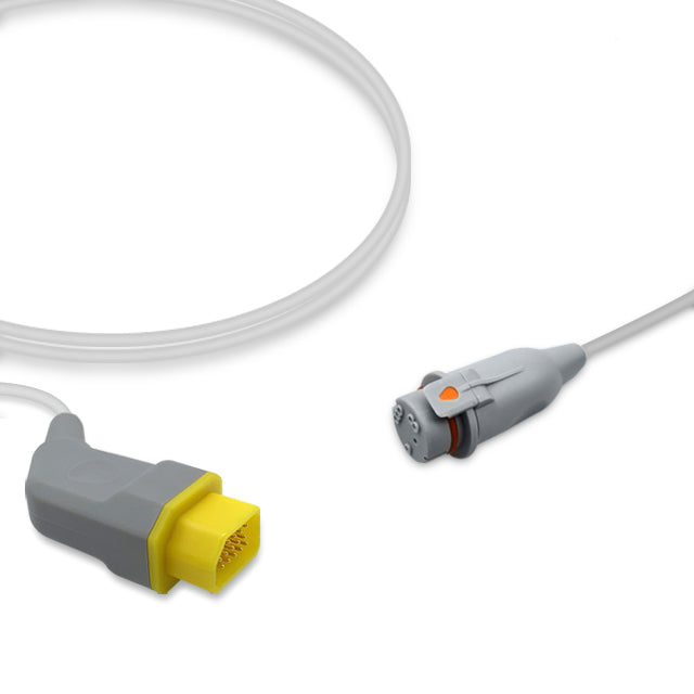 Compatible with Nihon Kohden IBP Adapter Cable JP-900P