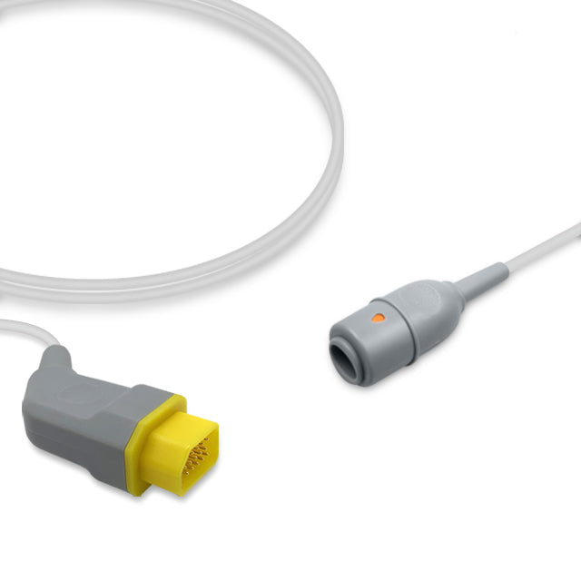 Compatible with Nihon Kohden IBP Adapter Cable JP-920P