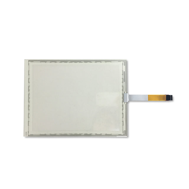 A flat, clear touch screen replacement glass with a 5 wire connector for Philips MP20,MP30 laptops.
