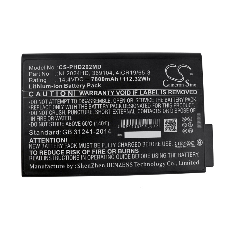 14.4V 7800mAh Medical Analyzer Battery | CS-PHD202MD