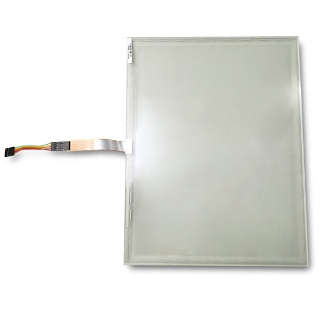 A 15.1 inch touch screen monitor with a 5 wire connector, typically used in medical equipment.