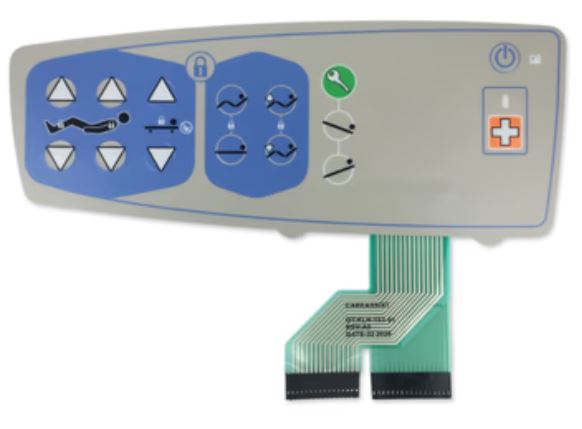 Hill-Rom P1170 Left Nurse Call Overlay | KLN-153-01
