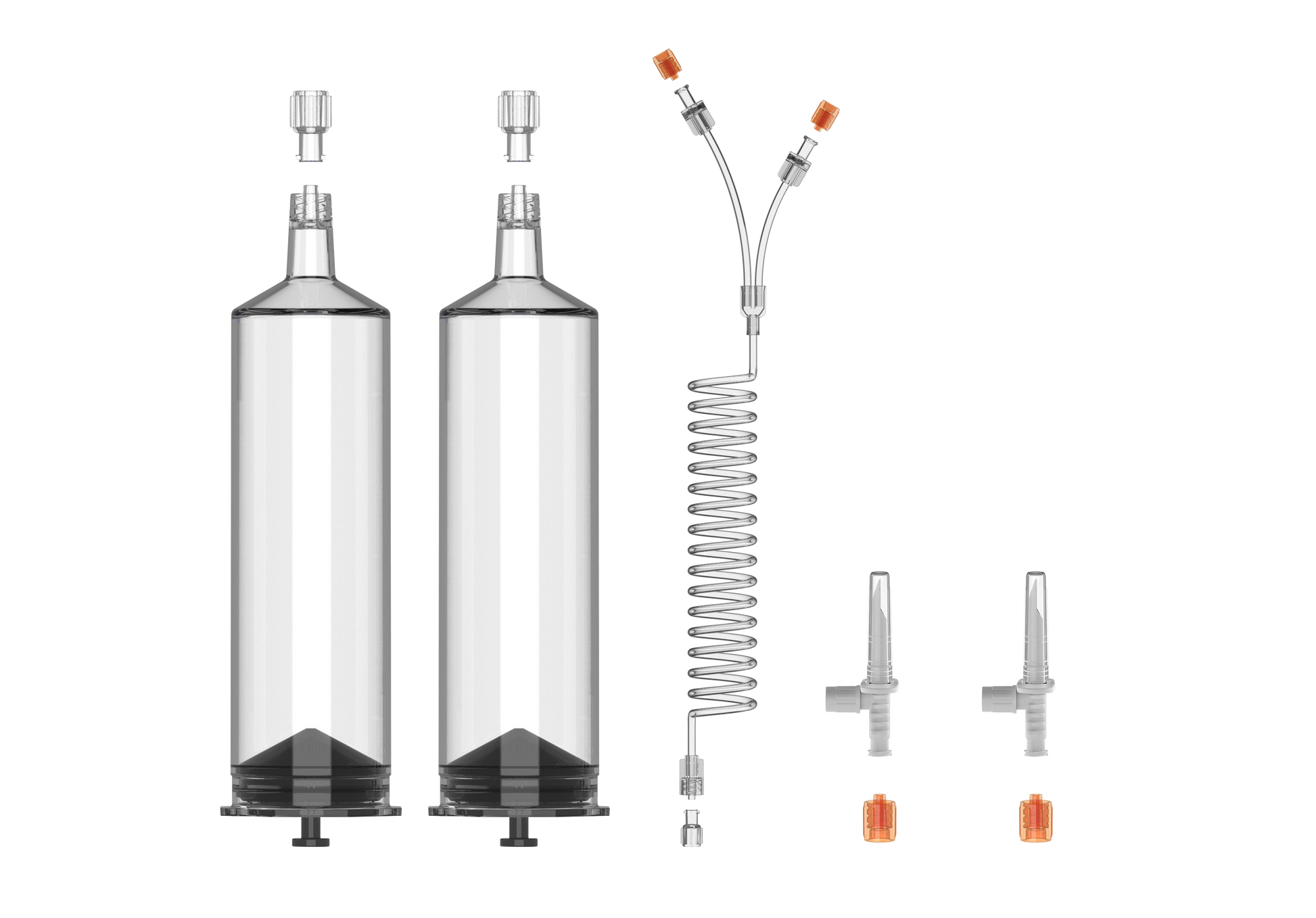 2x125ml Syringes Kit with Y-Tubing & Spikes | 200113