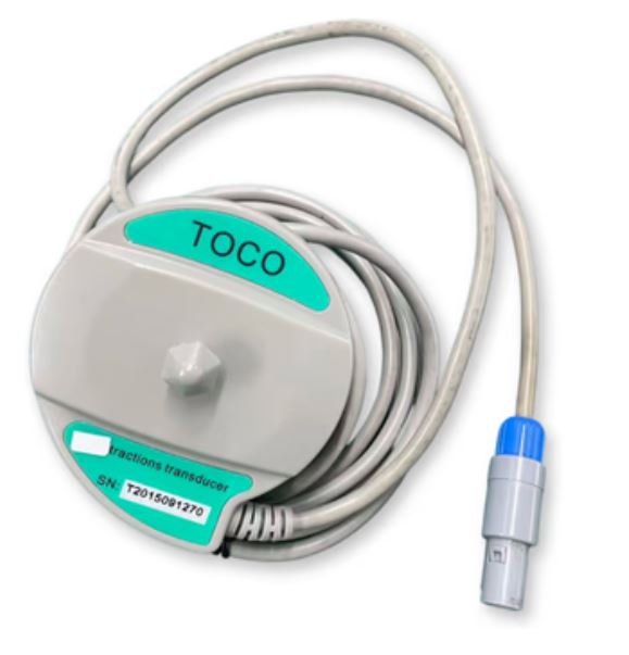 TOCO Fetal Transducer, Blue 6-Pin Plug | 31000112