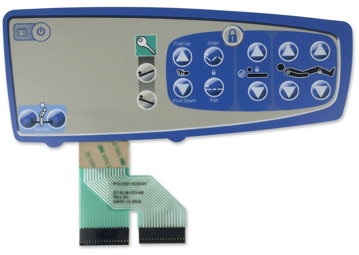 Hill-Rom P1170 Caregiver Control Left Hand | KLN-153-08