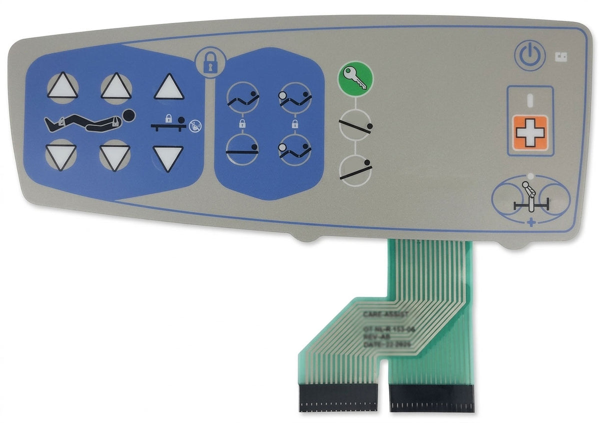 Hill-Rom P1170 Left Caregiver Control | KLN-153-03