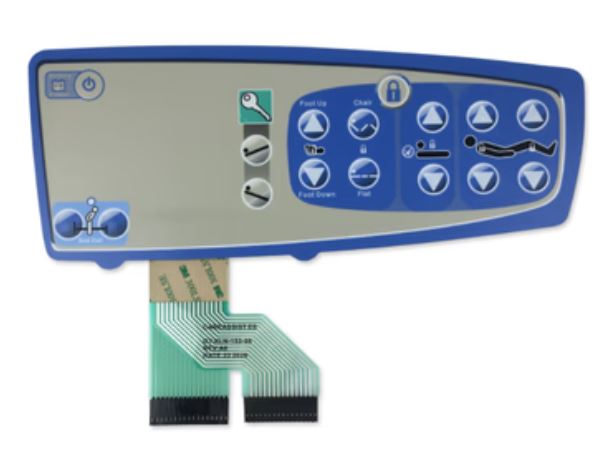 Hill-Rom P1170 Caregiver Control Left Hand | KLN-153-08