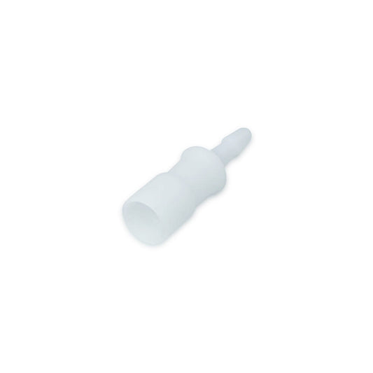 A single white compatible BP connector for GE Neo Cuffs.