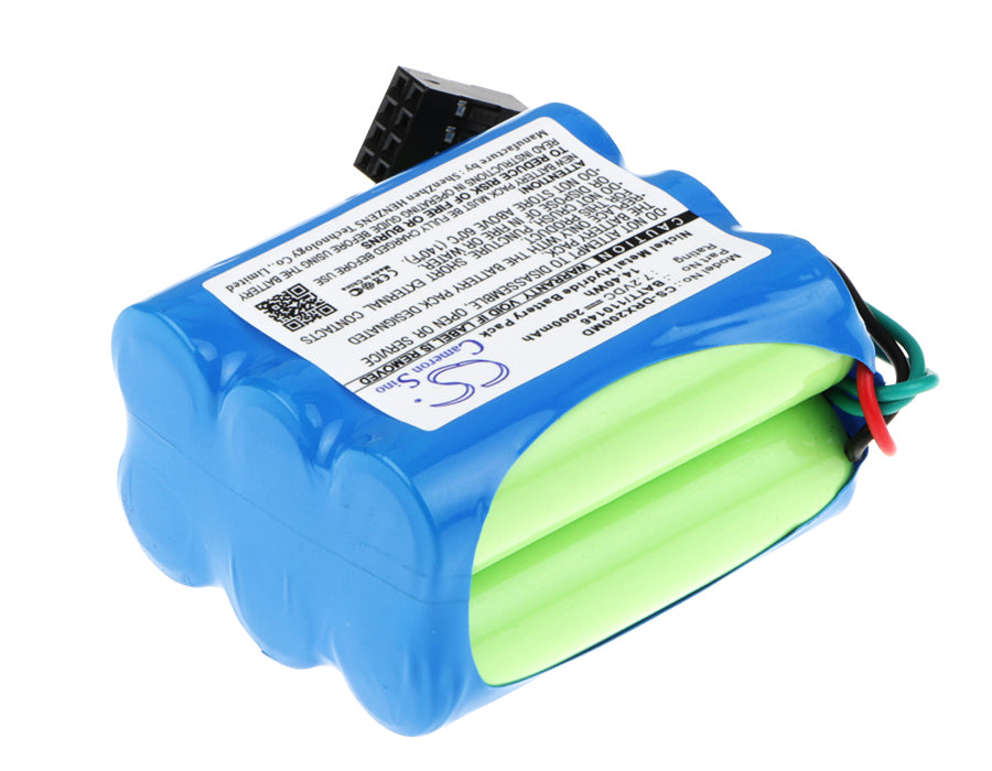 Battery for Ohmeda Suction Unit / Physio-Control Life Pak 250 / Drager Oxylog 2000 / Microvent – 7.2V 2000mAh