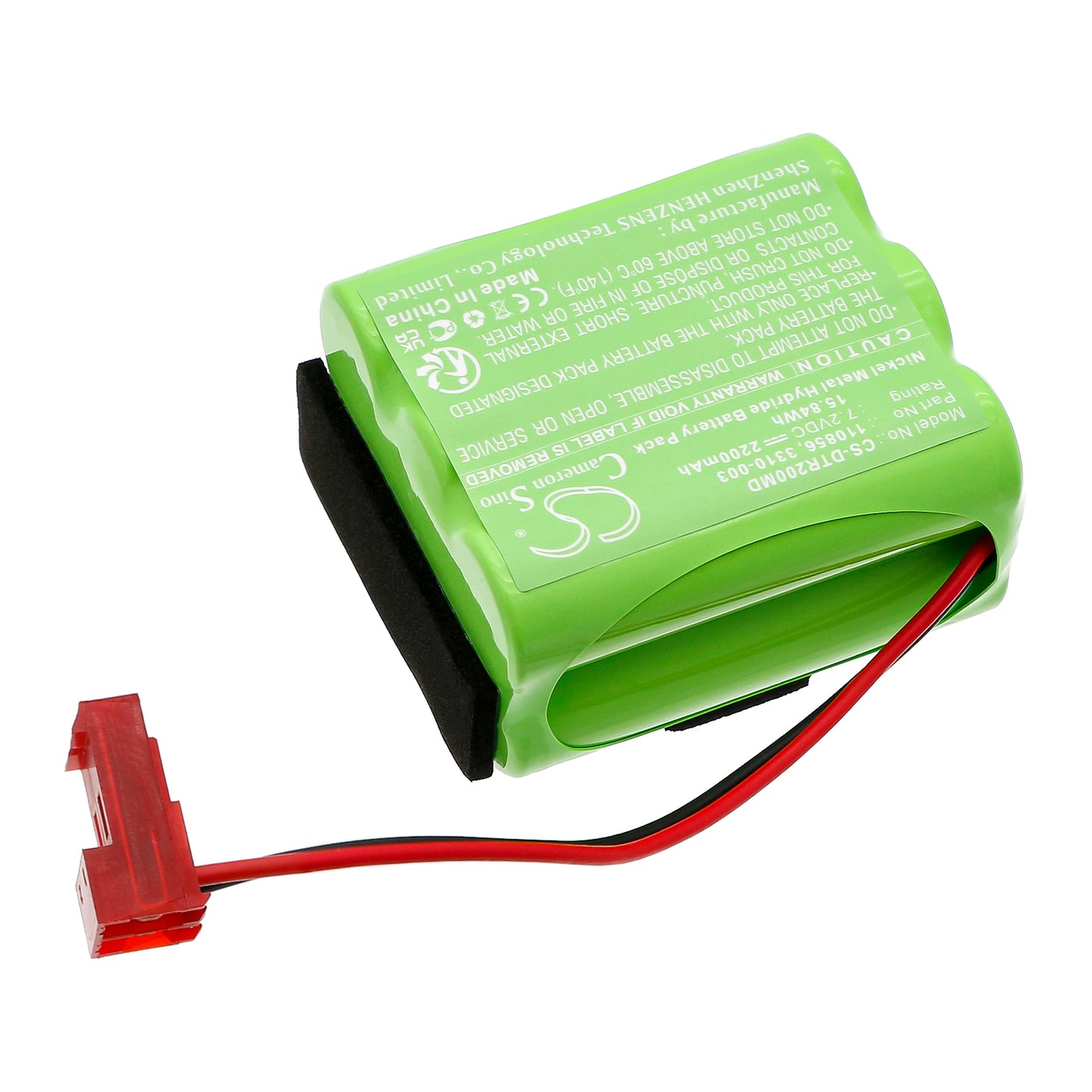 Battery for Fluke / Datrend / Dynatech / Bio-med / Quest / Trimed Oxitest 2000 / Oxitest 7 Plus / Infutest 2000 – 7.2V 2200mAh