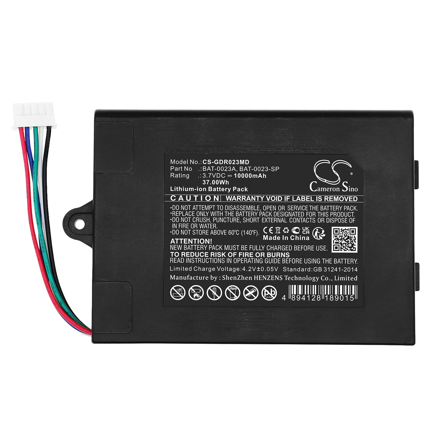 Battery for Medtronic / Given Imaging / Covidien PillCam DR3 Data Recorder – 3.7V 10000mAh
