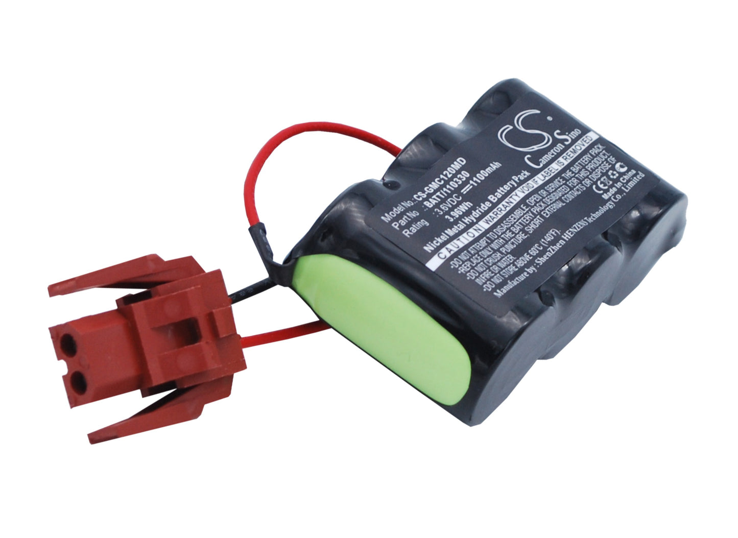 Battery for Marquette / GE MAC 12 / MAC 15 Recorder – 3.6V 1100mAh