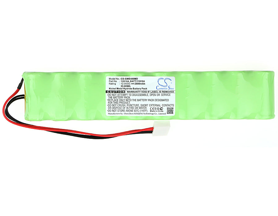 Battery for Marquette Eagle 4000 / Hellige Eagle 4000 / GE Eagle Monitor 4000 / Eagle Monitor 3000 – 12.0V 2800mAh