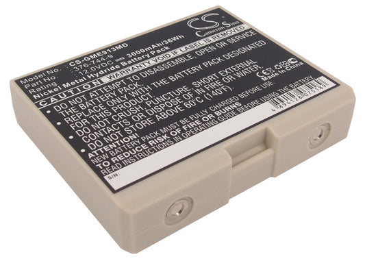 Battery for GE Hellige Defibrillator / CardioServ SCP-913 / SCP-915 / SCP-922 – 12.0V 3000mAh