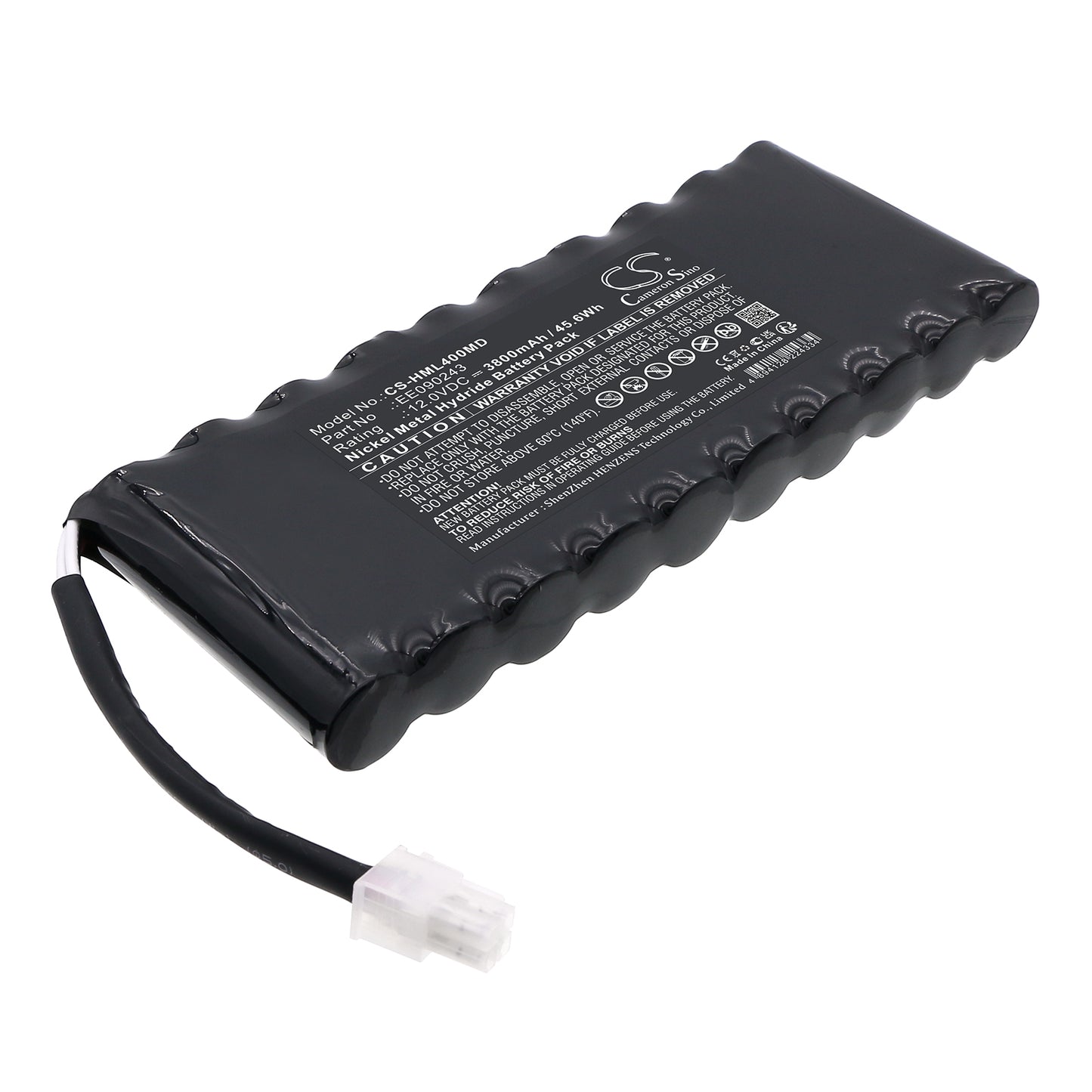 HME Lifepulse 400 Medical Battery 12V 3800mAh | CS-HML400MD