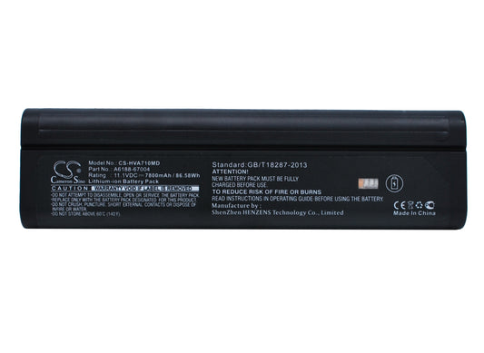 Battery for Yokogawa AQ7282A, AQ7283A, AQ7284A and Tektronix TPS2000B TPS2012B TPS2014B TPS2024B