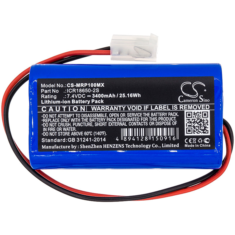 Battery for Mindray SP1 SP3 Syringe Pump – 7.4V 3400mAh
