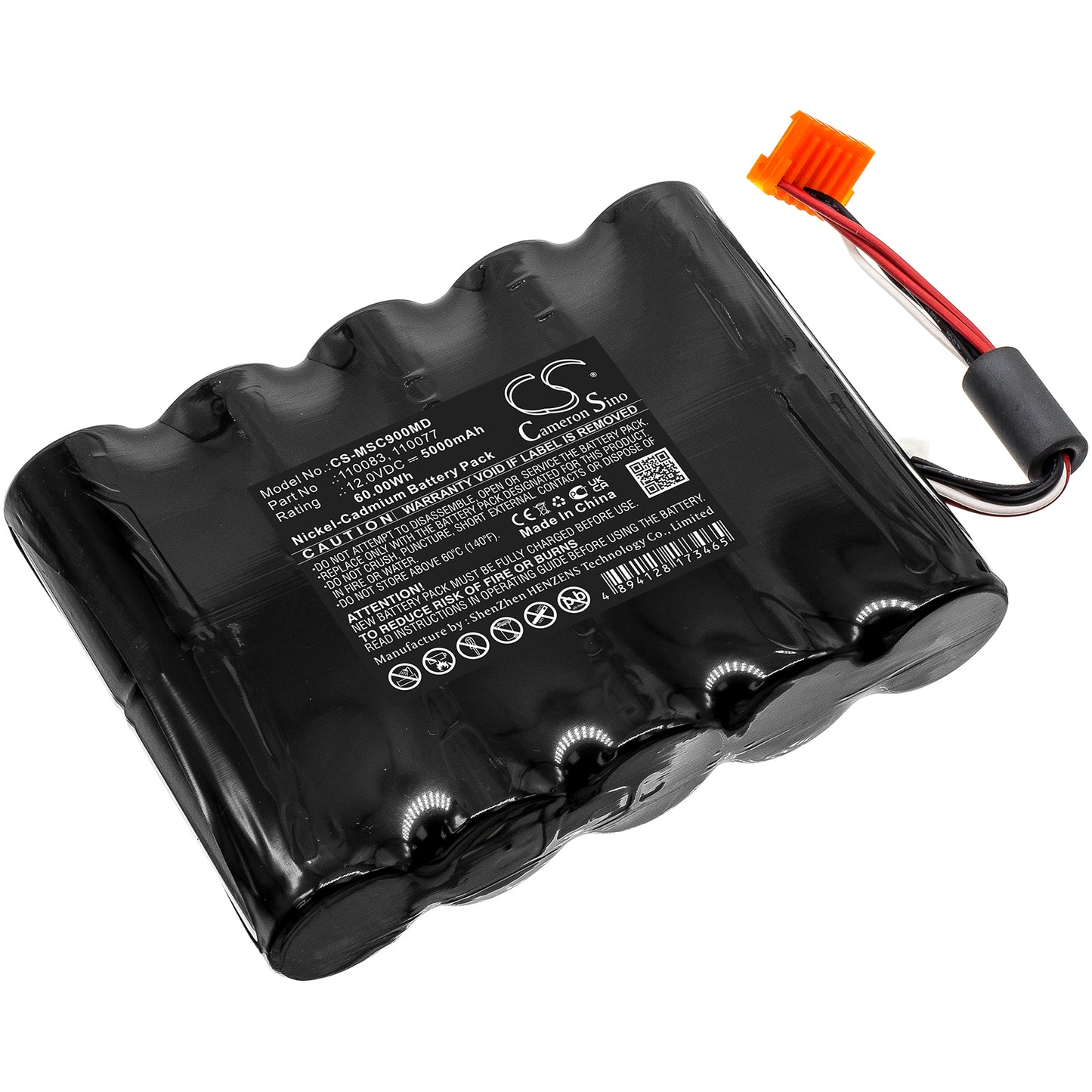 Battery for Siemens SC7000 / SC9000 Physiologic Monitor – 12.0V 5000mAh