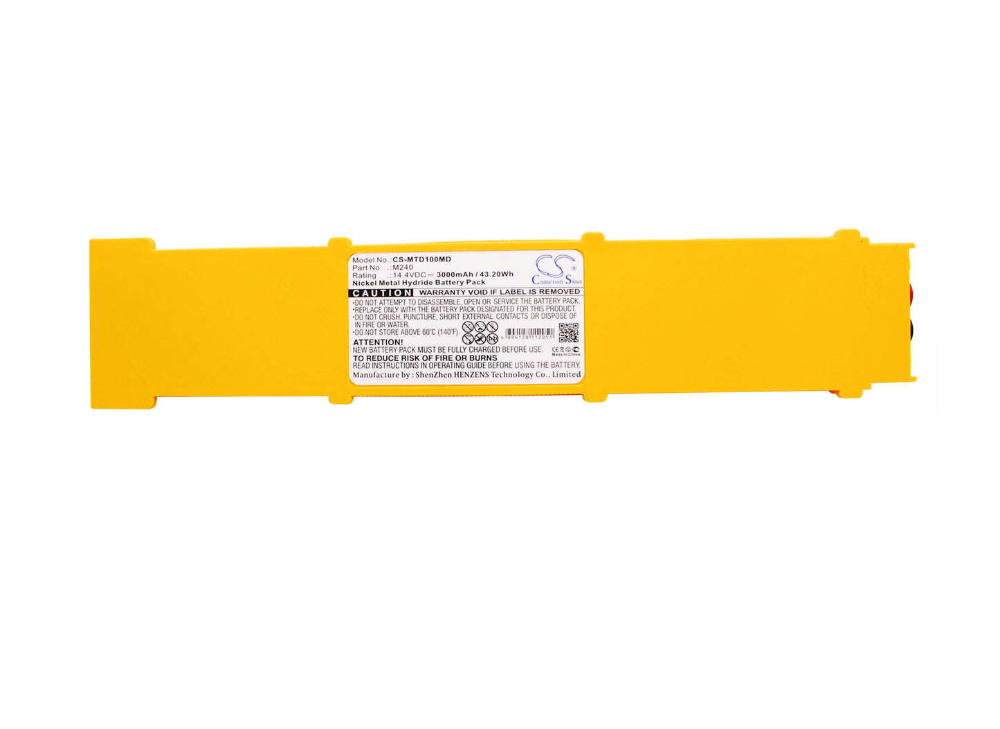 Battery for Metrax / ZOLL Primedic DM Series / ECO-1 / M240 – 14.4V 3000mAh