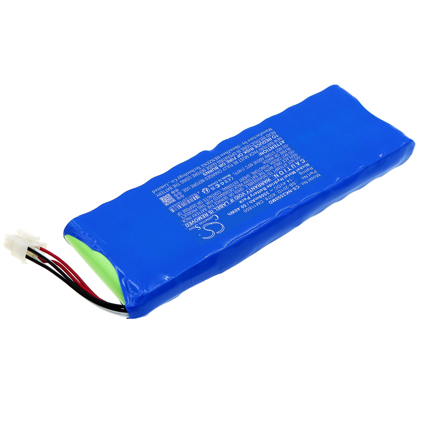 Battery for Nihon Kohden Cardiofax G ECG-2550 Monitor – 14.4V 3500mAh