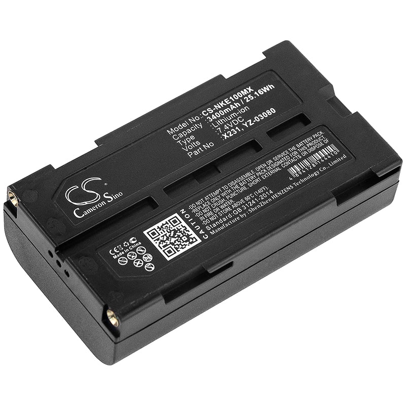 Nihon Kohden WEE-1000 Medical Battery – 7.4V 3400mAh