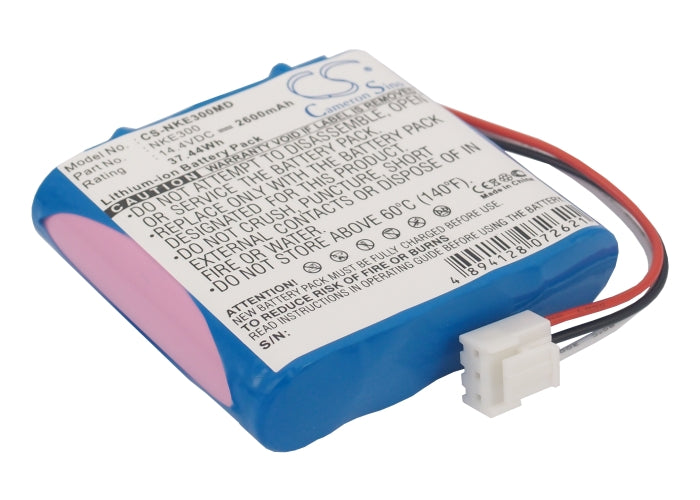 Battery for Nihon Kohden / Edan SE-300A / SE-300B – 14.4V 2600mAh