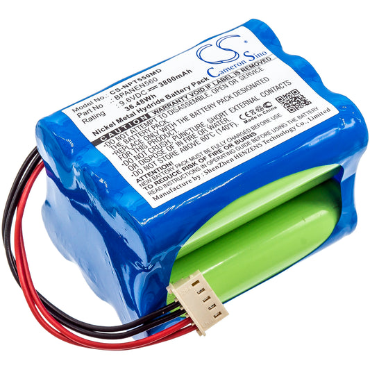 Battery for Covidien N550 N560 / Nellcor N-550B N-560 / Mediana M6008-O – 9.6V 3800mAh