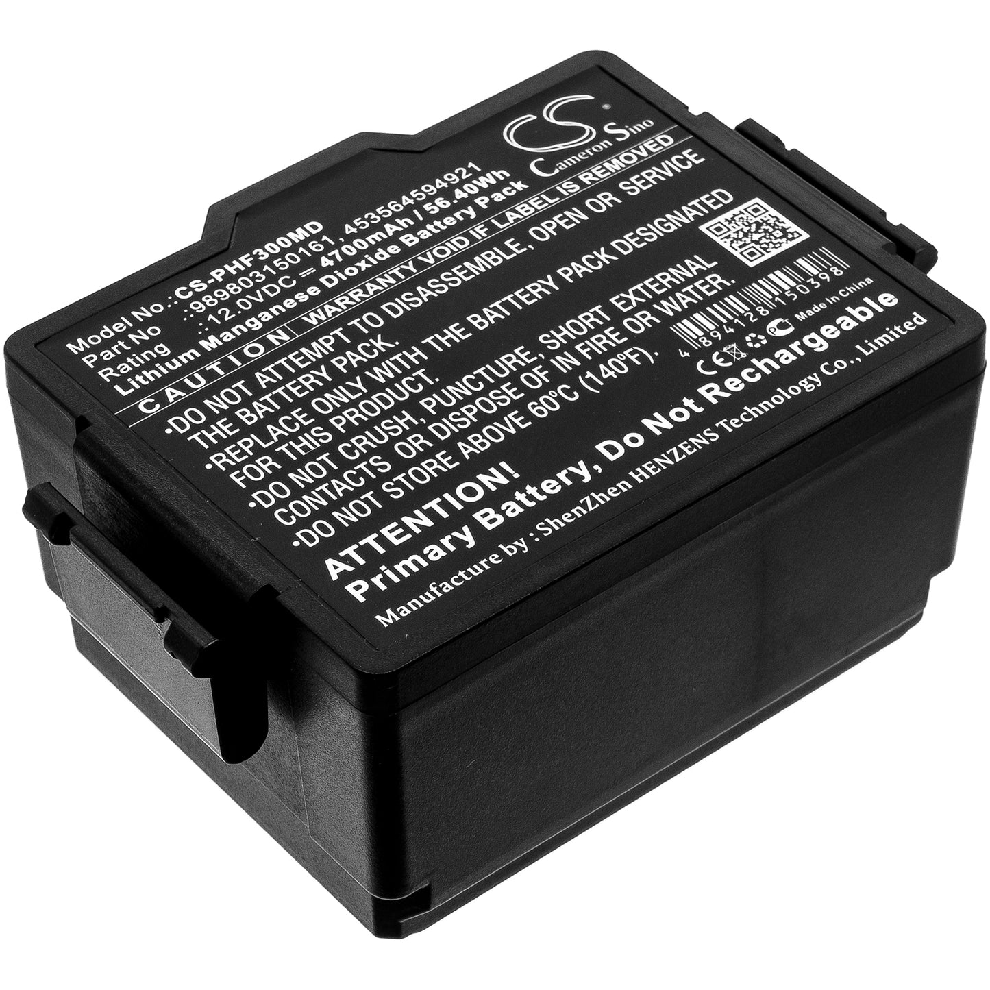 Battery for Philips HeartStart FR3 AED – 12.0V 4700mAh