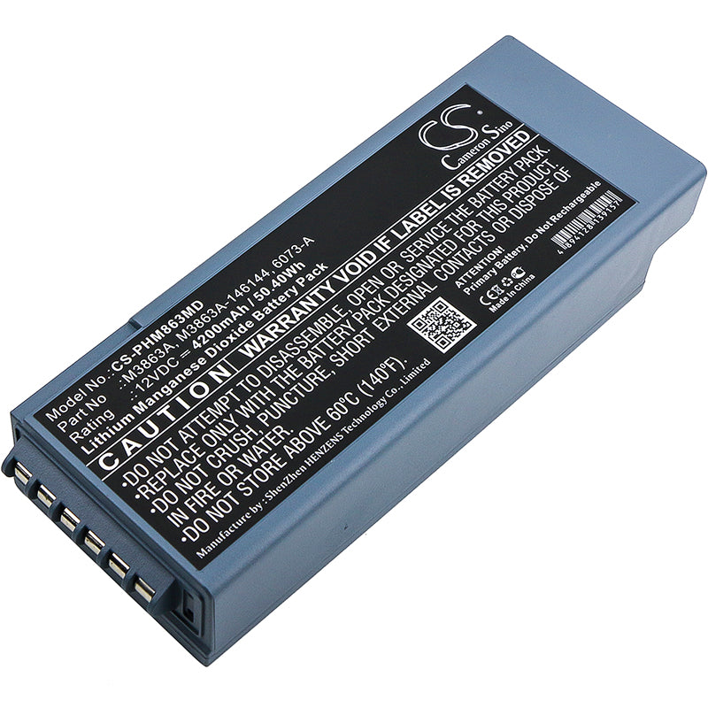 Battery for Philips HeartStart FR2 / FR2 Plus / ForeRunner II Defibrillator – 12V 4200mAh