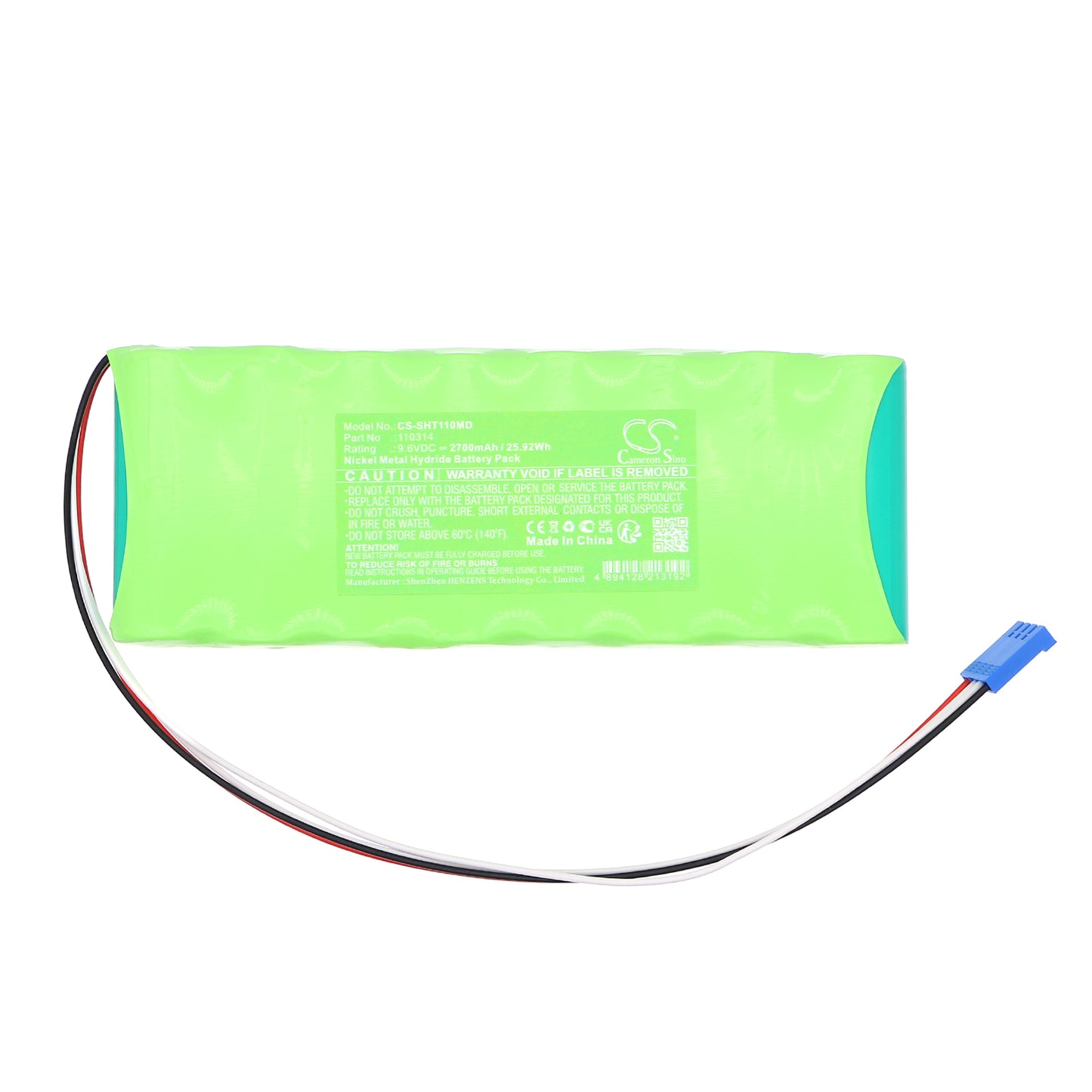 Battery for Schiller AT-10 Plus EKG Machine – 9.6V 2700mAh
