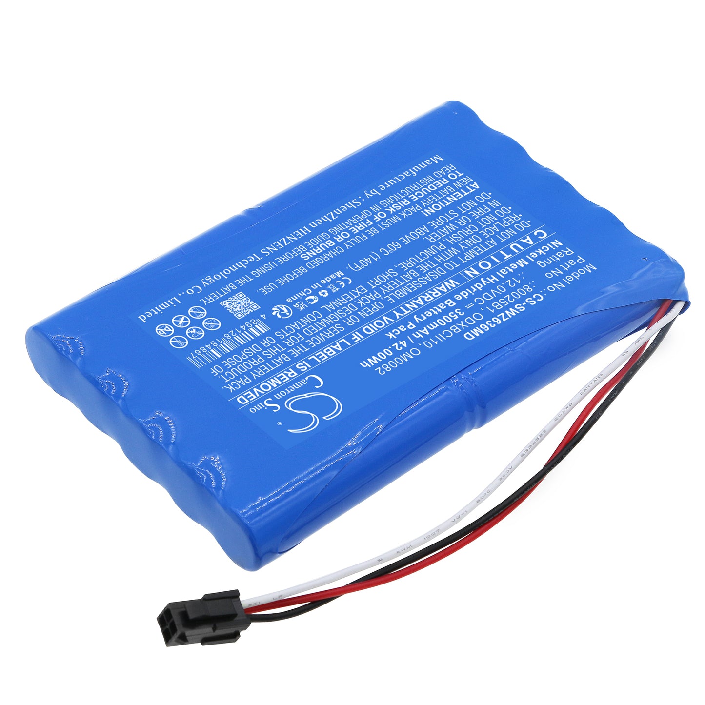 Battery for Smiths Advisor Patient Monitor 12-636A – 12.0V 3500mAh