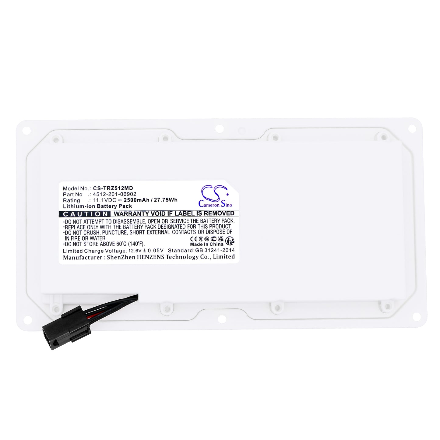 Battery for Philips MobileDiagnost wDR / Siemens Mobilett Mira / TRIXELL 3543 pR Wireless Portable Detector – 11.1V 2500mAh