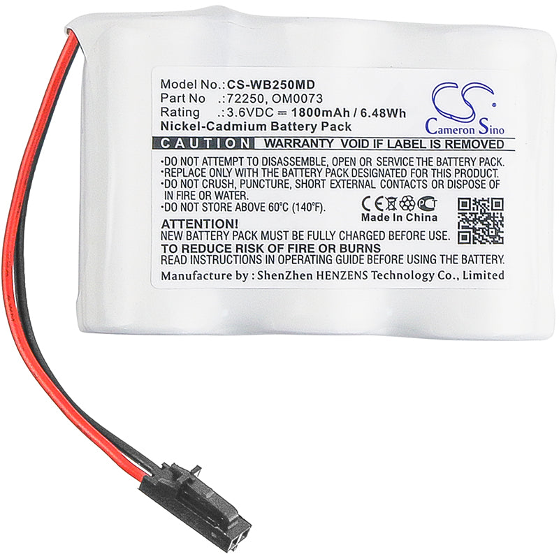 Battery for Welch-Allyn Spot Vital Signs Monitor / Lumi View / Ophthalmoscope – 3.6V 1800mAh