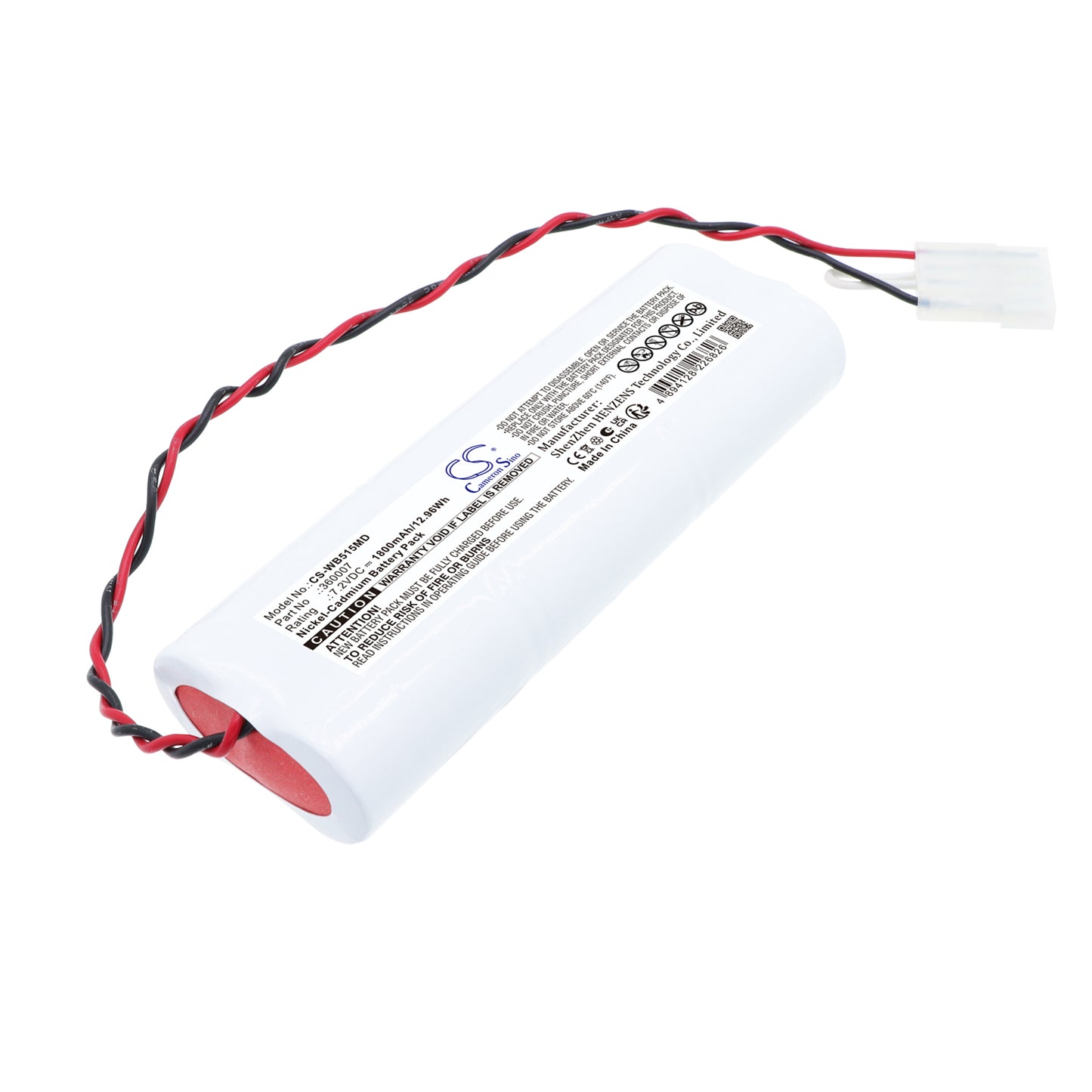 Welch-Allyn 5152 1800mAh Ni-CD Replacement Battery | CS-WB515MD