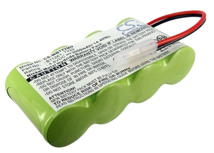 Battery for Welch-Allyn 72240 12000 – 4.8V 3000mAh