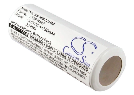 Battery for Welch Allyn 71000 Series / Diversified Medical / Cardinal Medical – 3.6V 750mAh