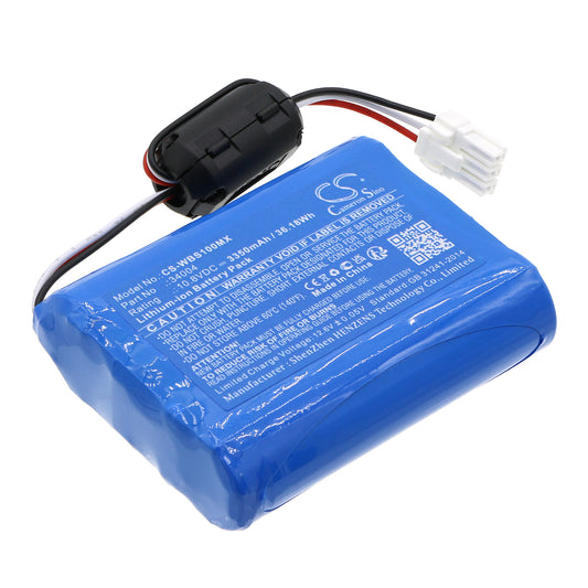 Welch Allyn VS100 Battery – 3350mAh 10.8V Blue Li-ion – Replaces 34004, 30018-EX