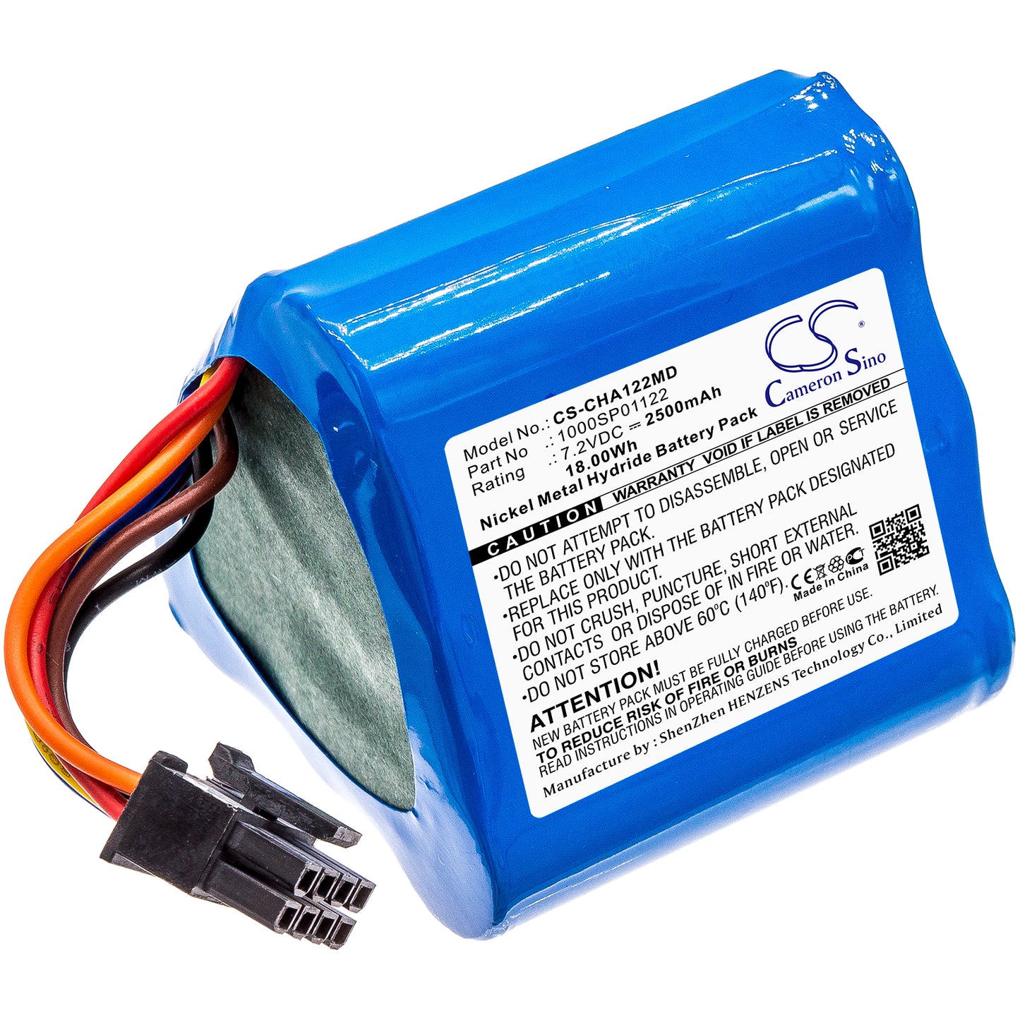 Carefusion Alaris Syringe Pump Battery 7.2V 2500mAh CS-CHA122MD