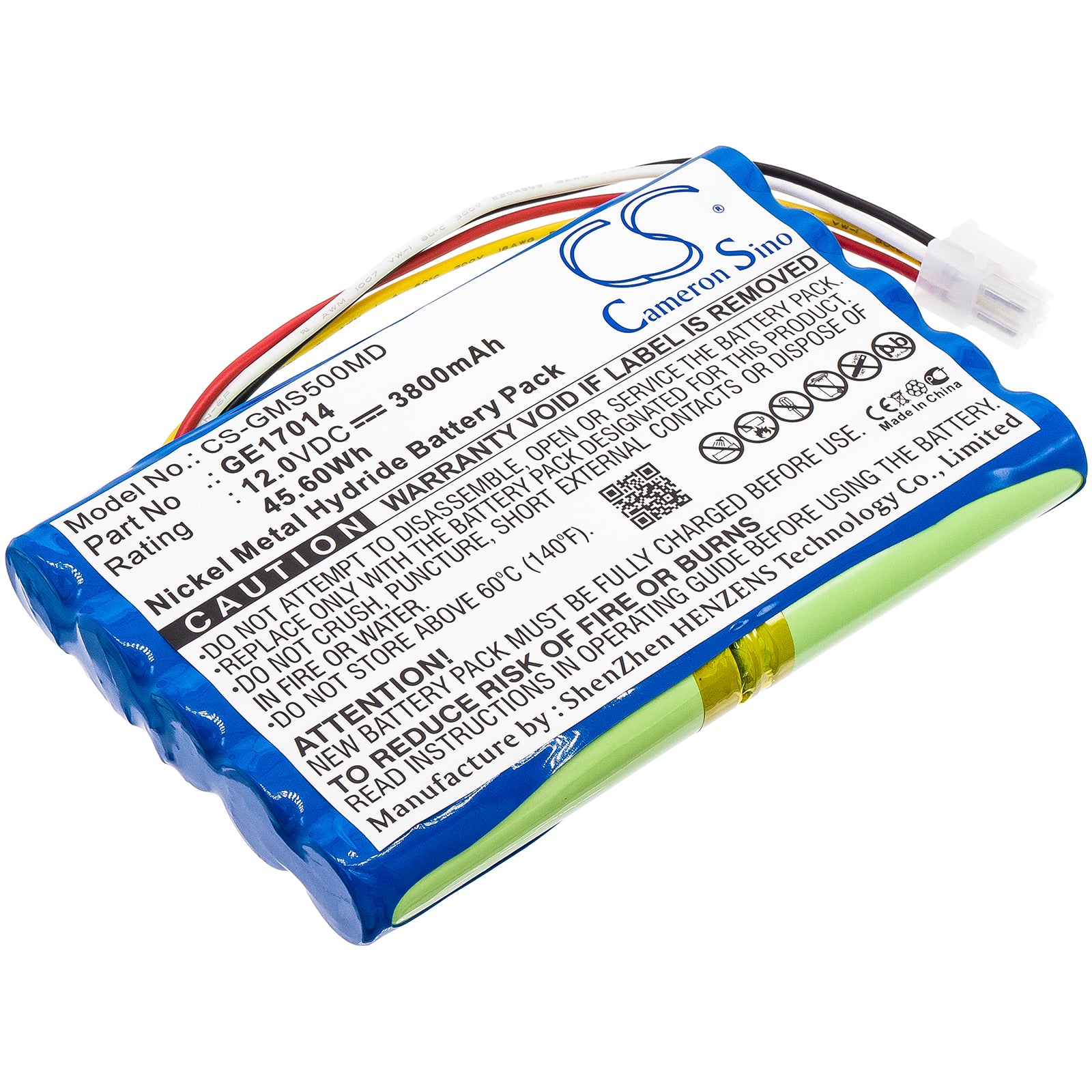 Datex Ohmeda GE S/5 Patient Monitor Battery | CS-GEP514MD