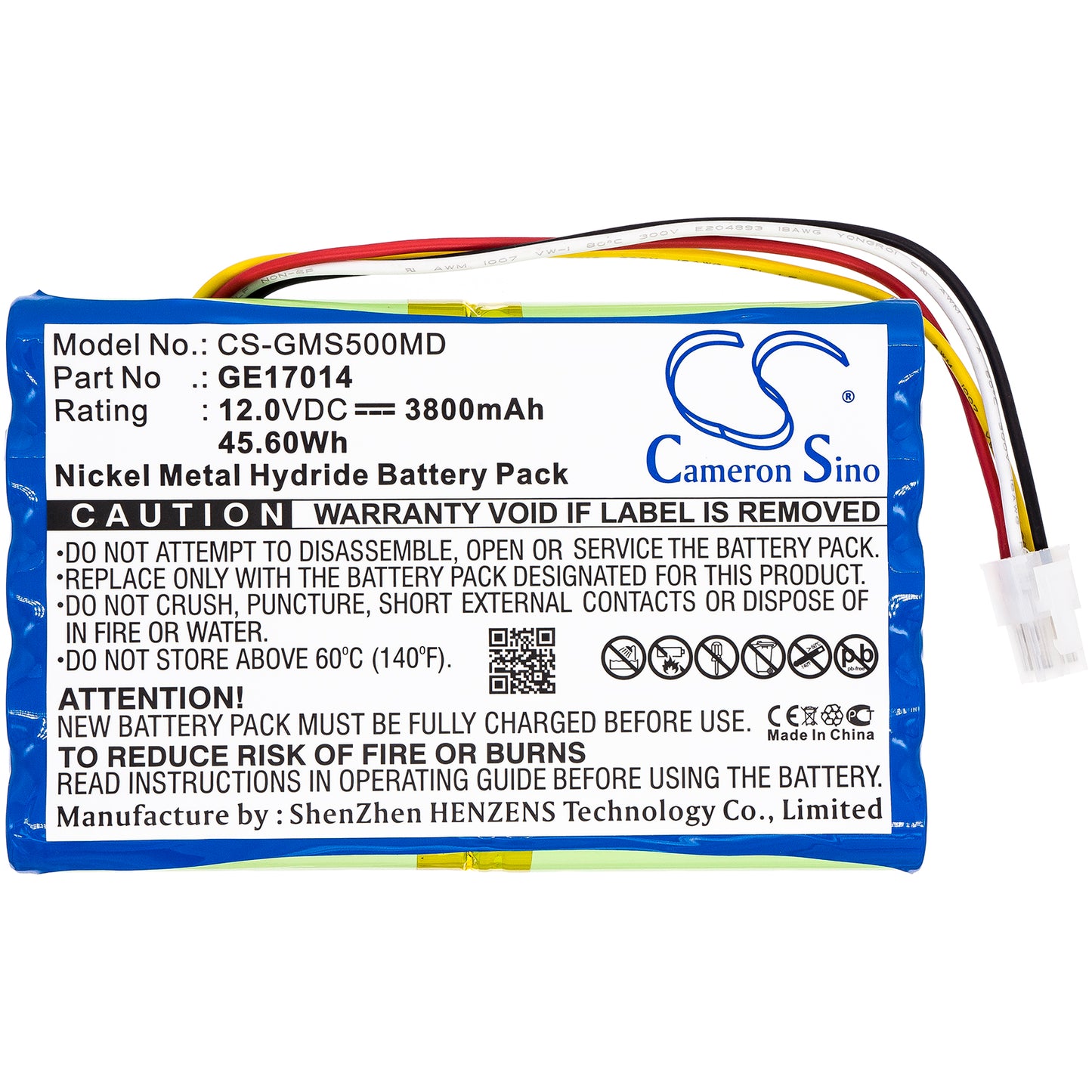 Datex Ohmeda GE S/5 Patient Monitor Battery | CS-GEP514MD