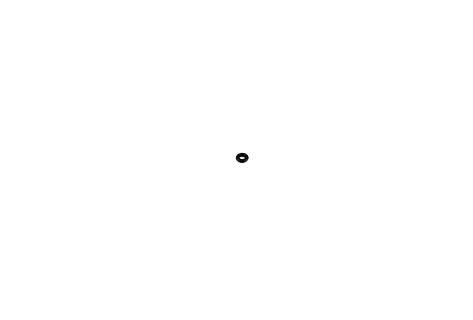 Black dot on a white background