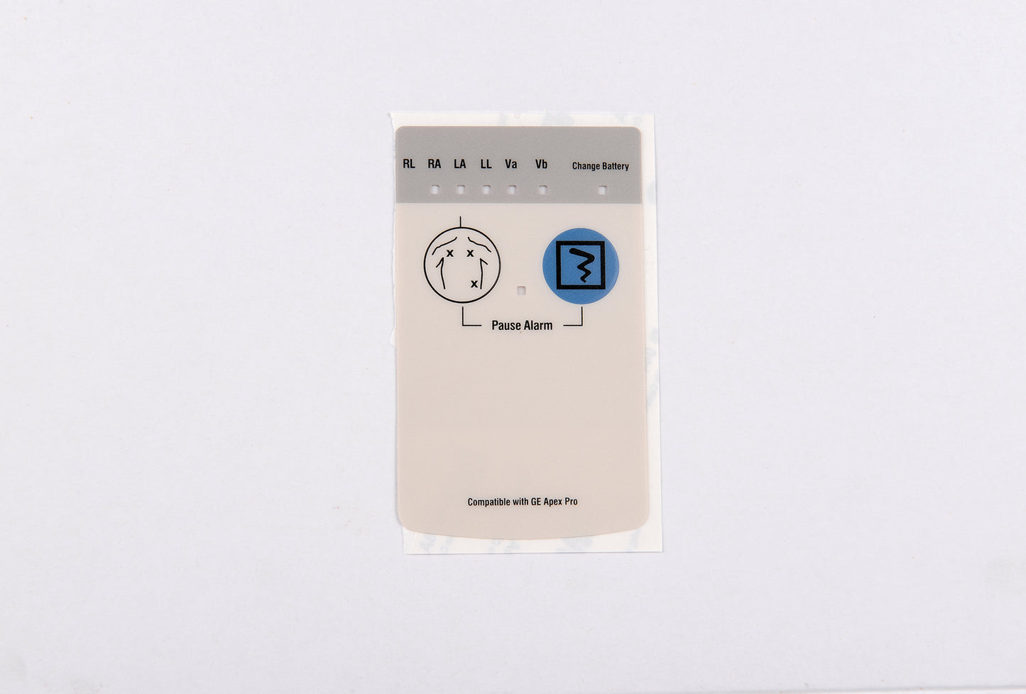 Product packaging with icons and text on a white background