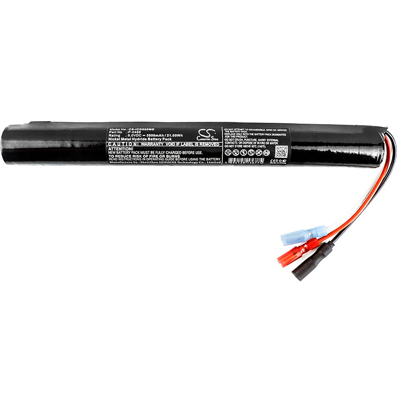 Innomed Heartscreen 80G 112B ECG Battery 6.0V 3500mAh CS-ICD800MD