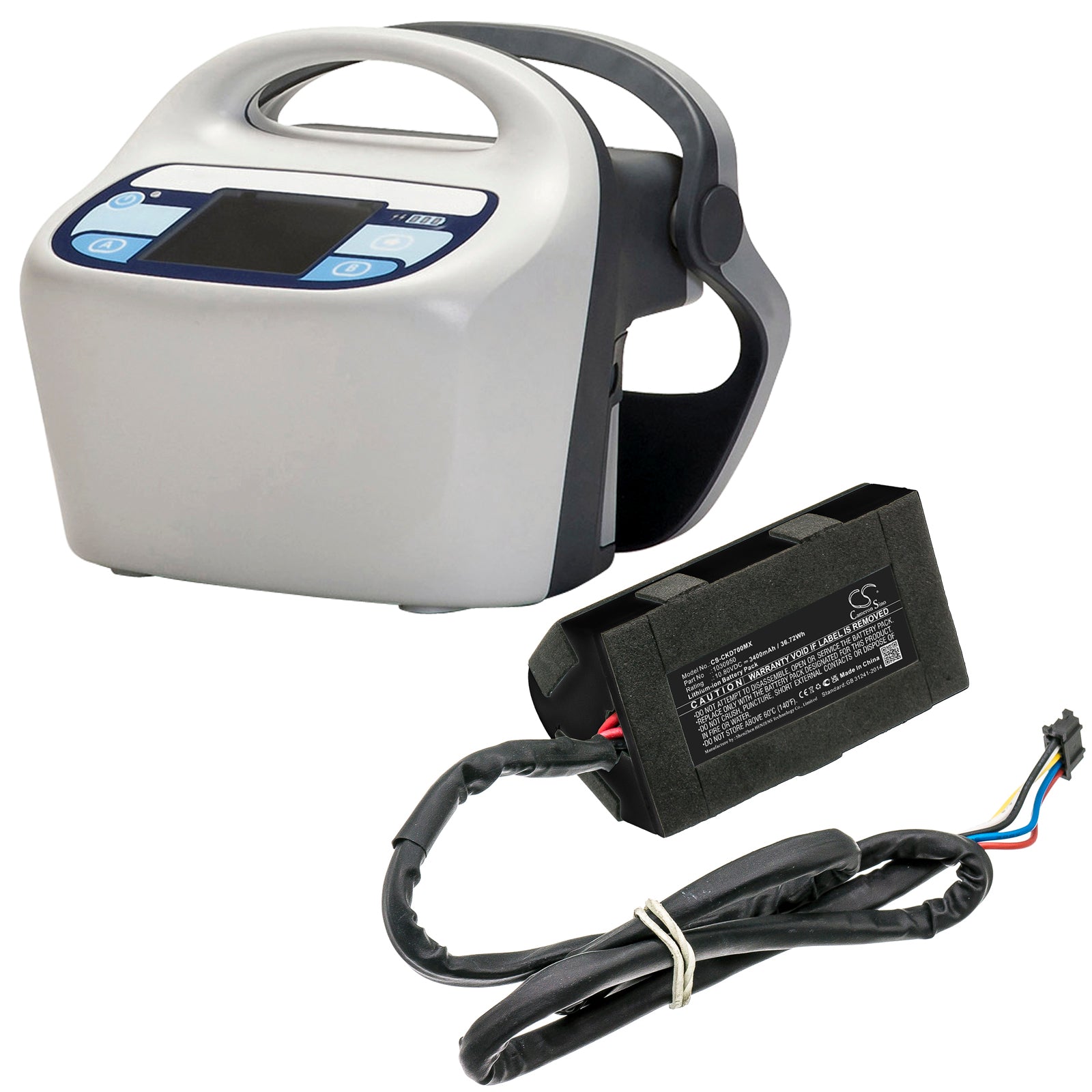 Medtronic SCD700 Compression System Battery | CS-CKD700MX
