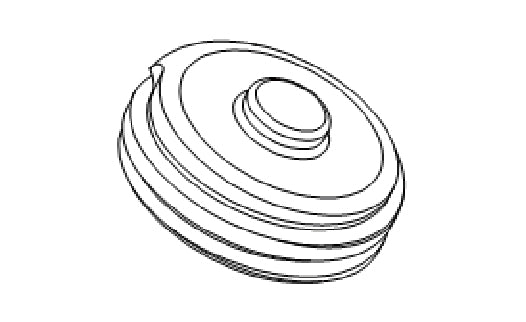 Mindray TelePack 608 Battery Screw Cover Parts | Y13-M034-04B