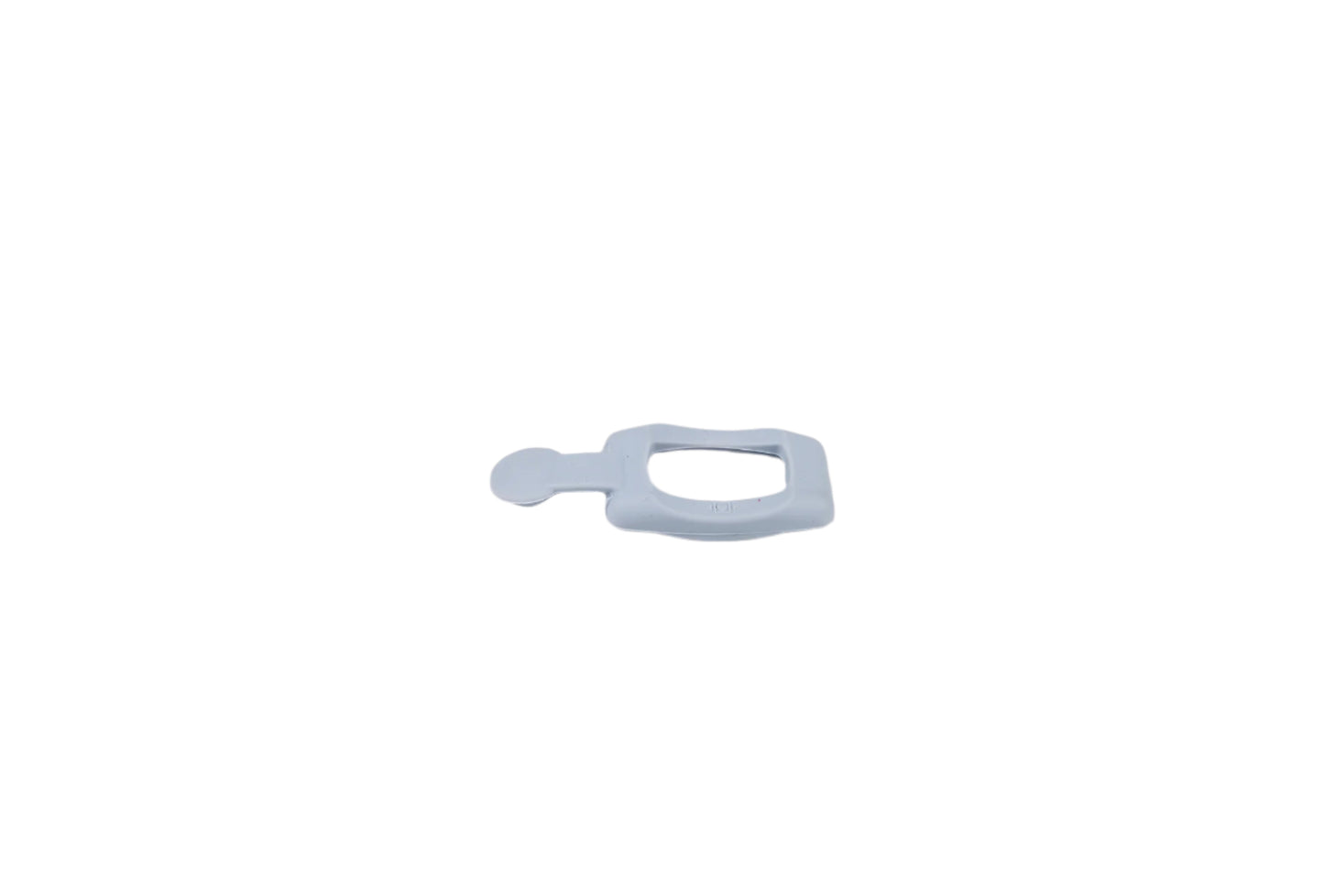 Silicone gasket on a white background