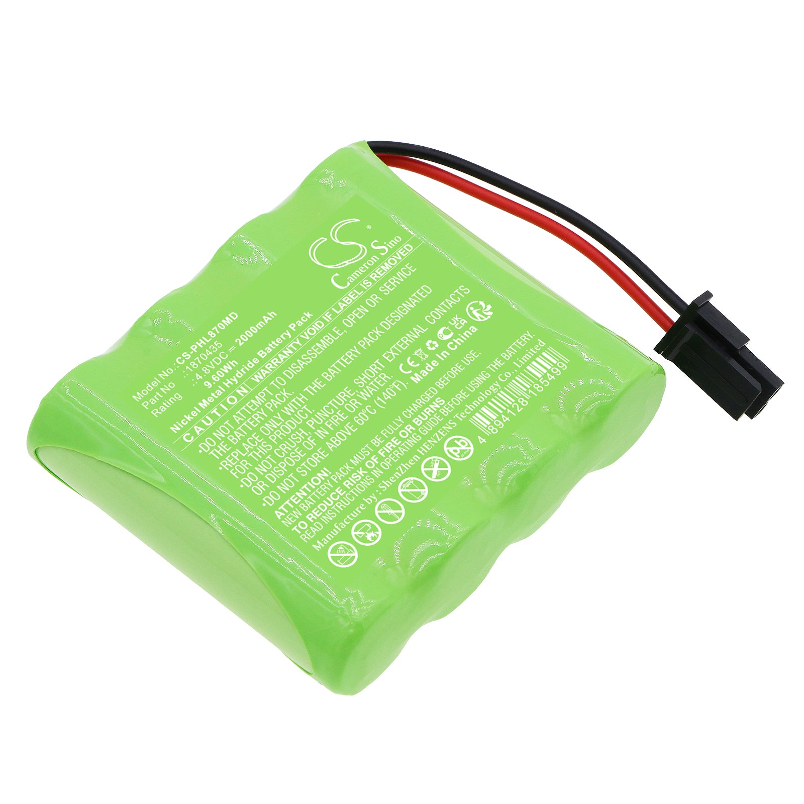 Philips Lifeline GoSafe Mobile Alert Battery | CS-PHL870MD